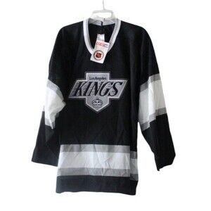 Vintage CCM Los Angeles Kings Jersey Authentic NHL Hockey 90’s Size Large NWT